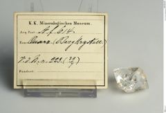 Foto von Quarz (Bergkristall) (NHMW-MIN-Af614)